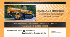 Desktop Screenshot of kawelke.com